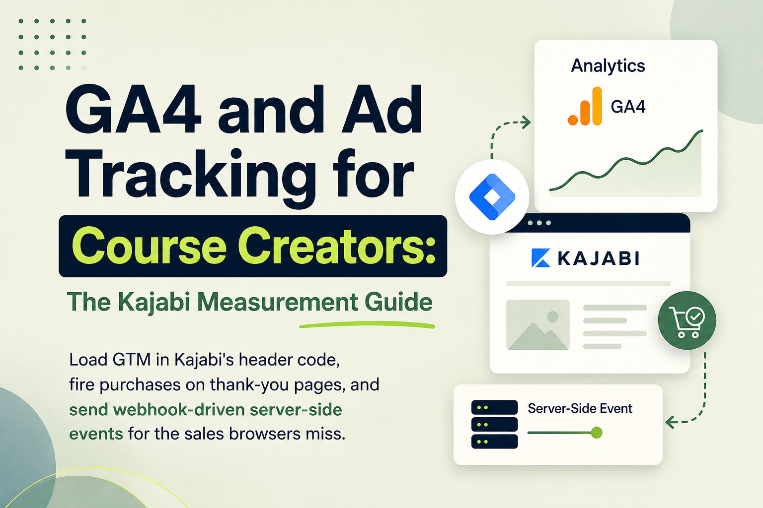 GA4 and Ad Tracking for Course Creators: The Kajabi Measurement Guide